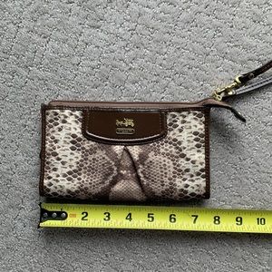 Coach wristlet. Never used.